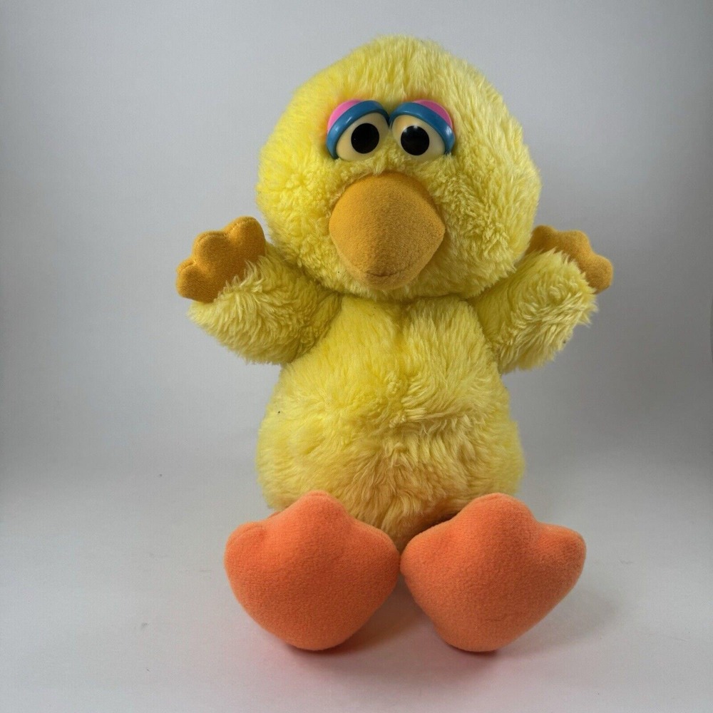 Hasbro Softies 1983 Sesame Street‎ Baby Big Bird Plush